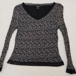 Caelian Stretchy Party Top, Sz M
